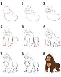Desenhos de Gorilas