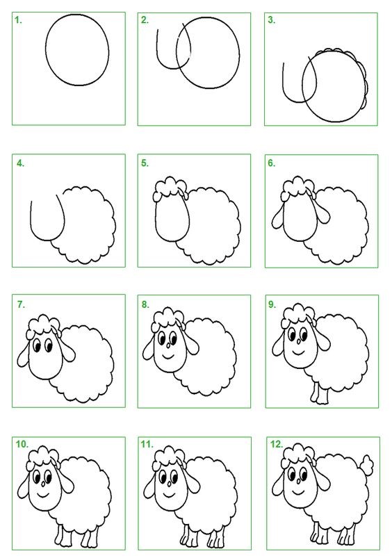Desenhos de Imagem com estampa de ovelha