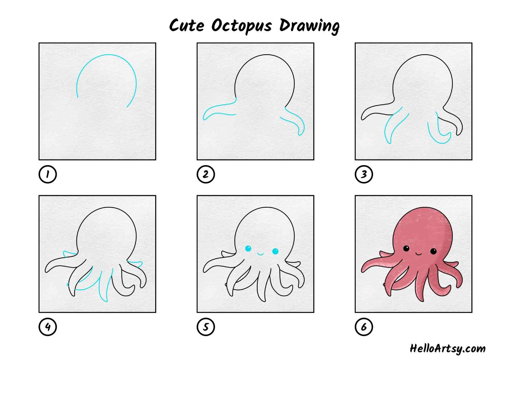 Desenhos de Imagem gratuita de polvo