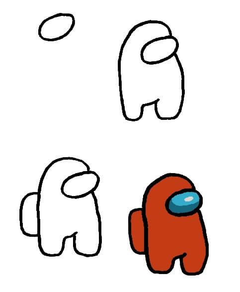 Desenhos de Jogo Among Us