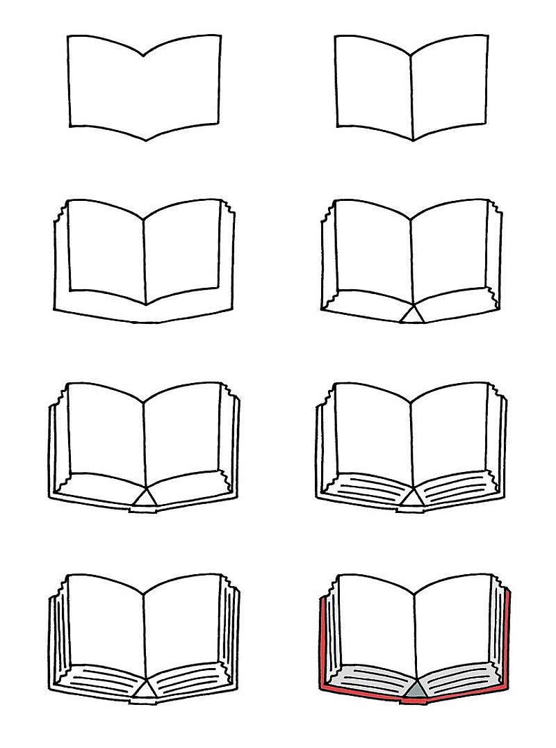 Desenhos de Livro branco