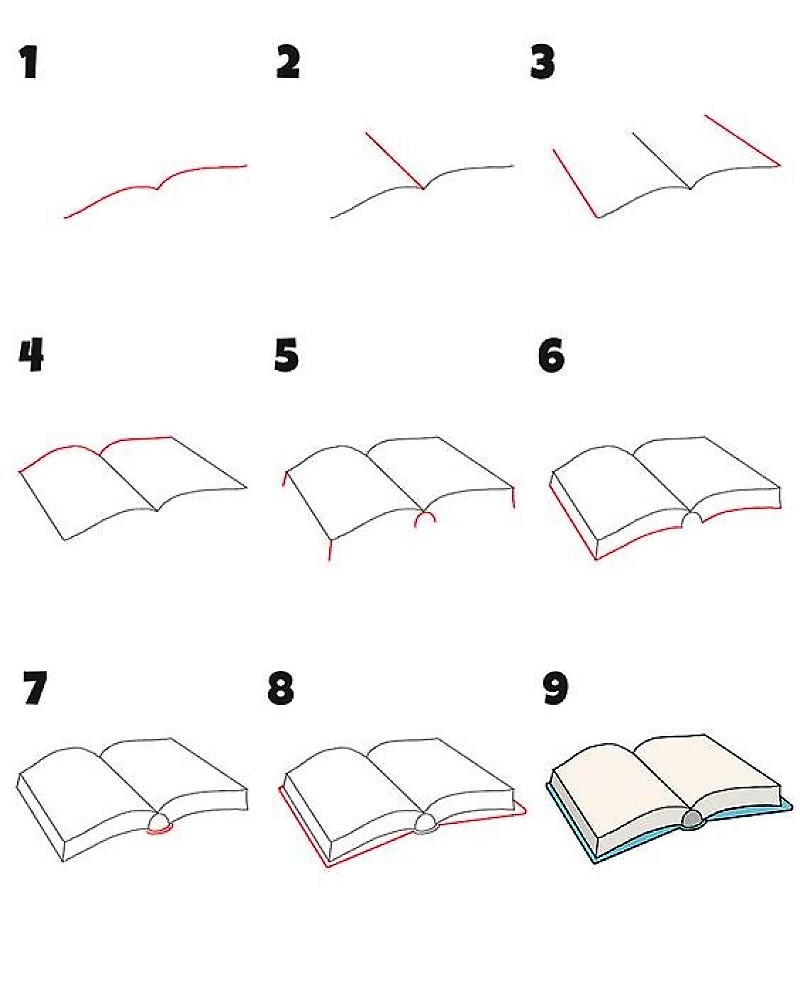 Desenhos de Livro grátis