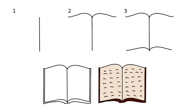 Desenhos de Livro para crianças