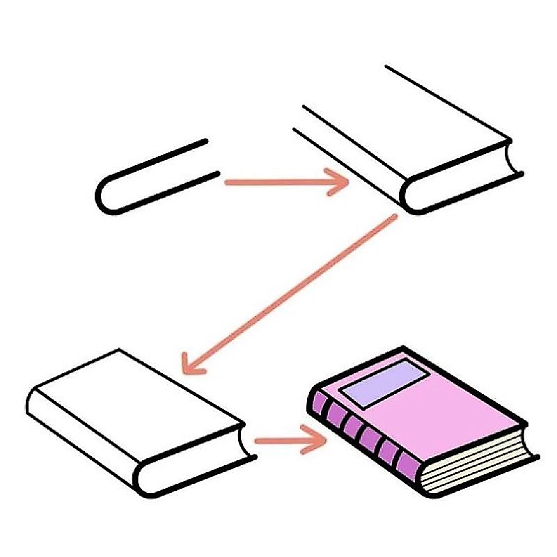 Desenhos de Livro Rosa