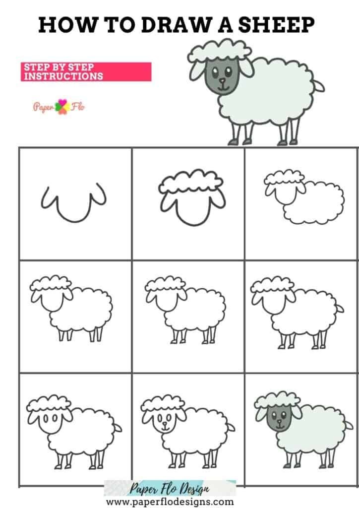 Desenhos de Ovelha negra
