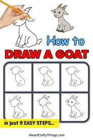 Desenhos de Uma cabra
