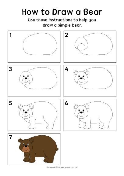 Desenhos de Urso pardo