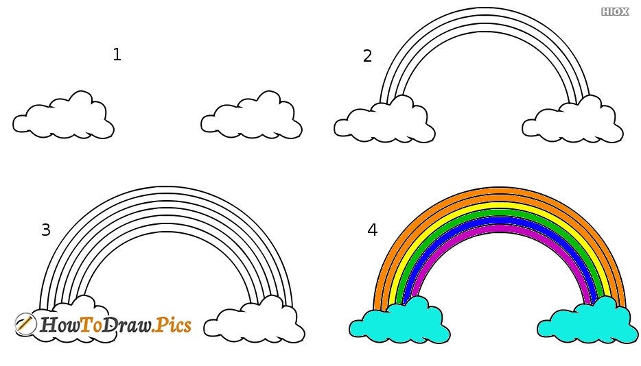 Desenhos de Ideia arco-íris 3