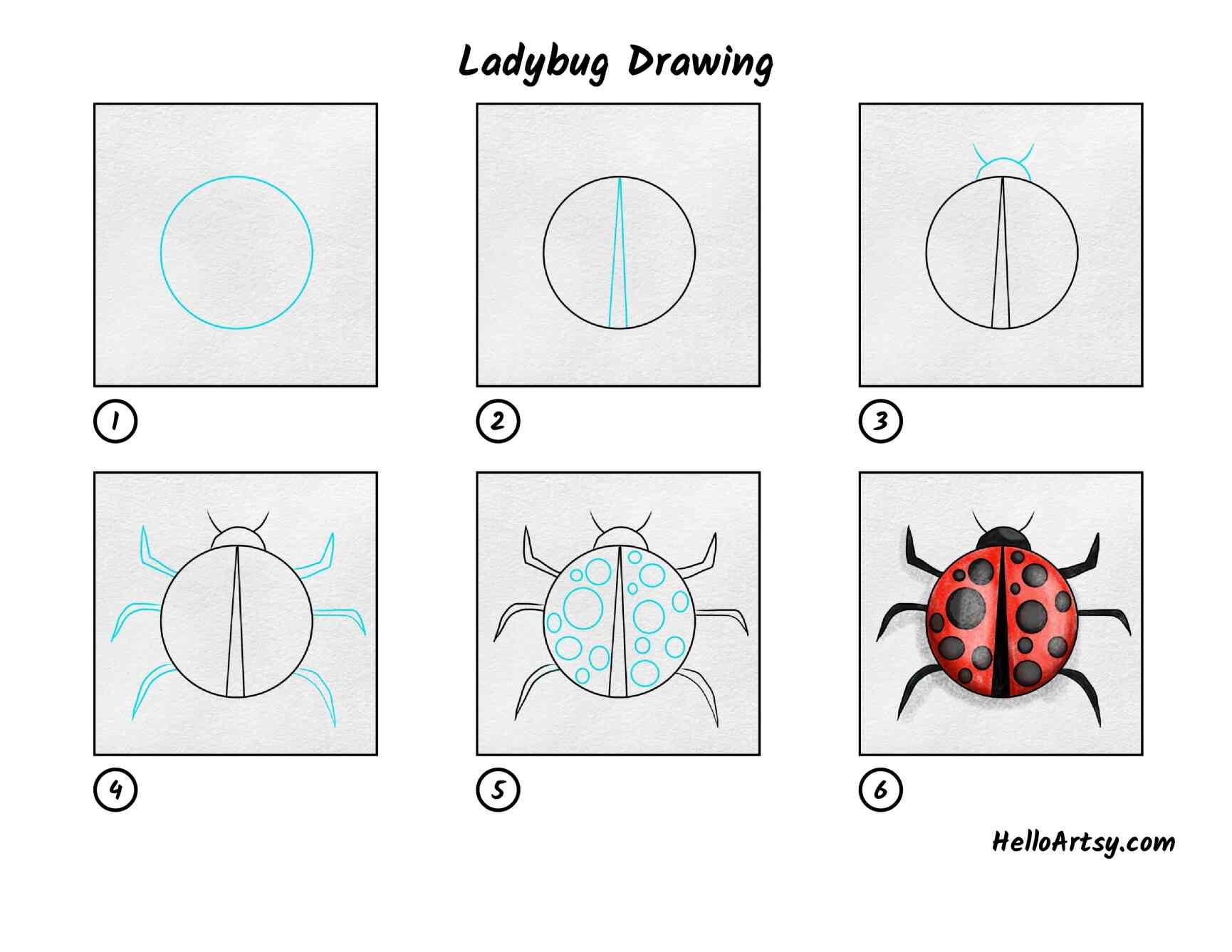 Desenhos de Ideia da joaninha 6