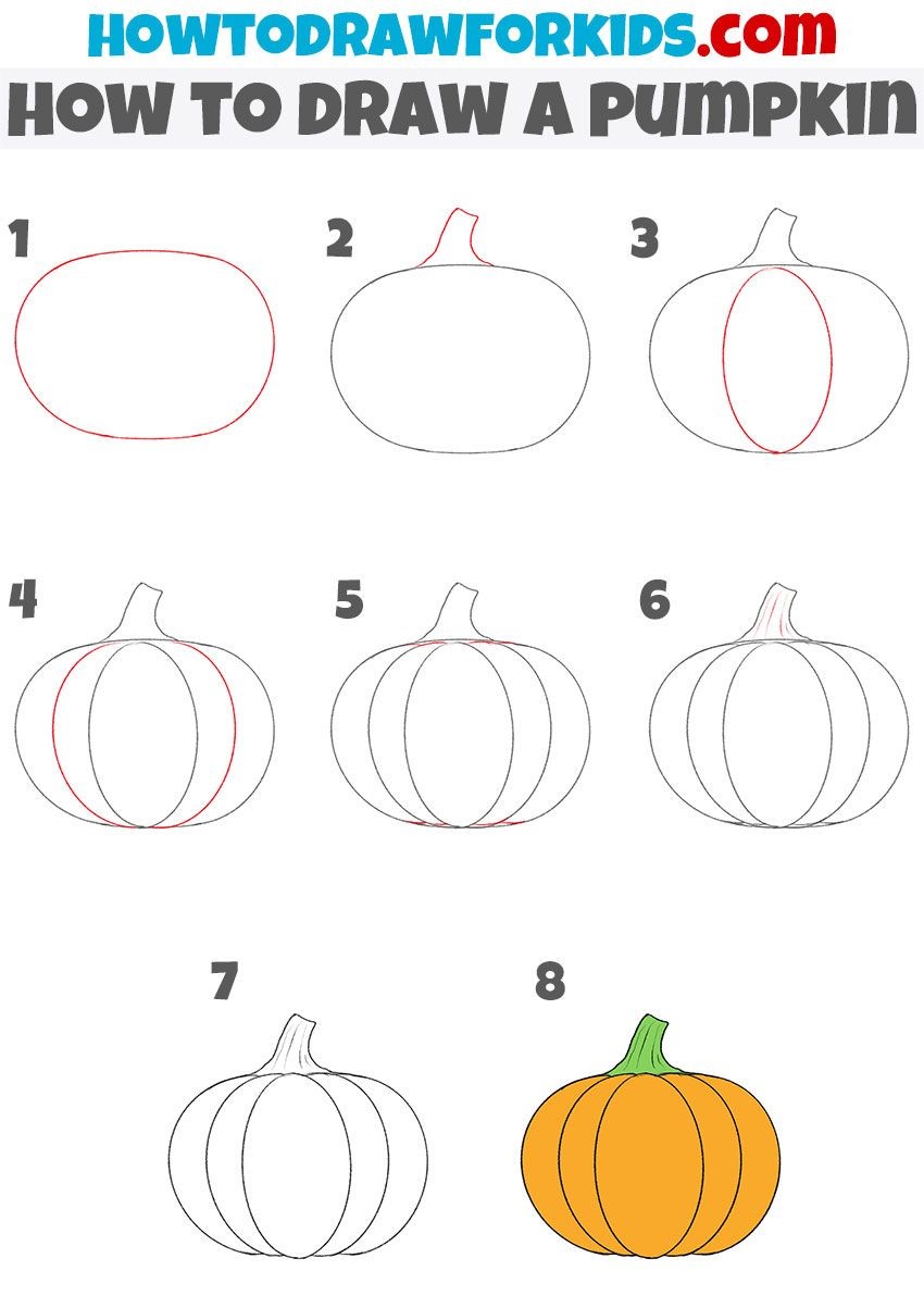 Desenhos de Ideia de abóbora 1