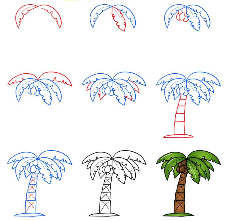 Desenhos de Ideia de palmeira (25)