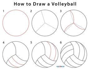 Desenhos de Ideia de voleibol 1