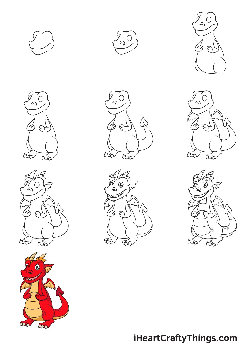 Desenhos de Dragões