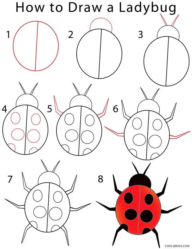 Desenhos de Uma simples joaninha