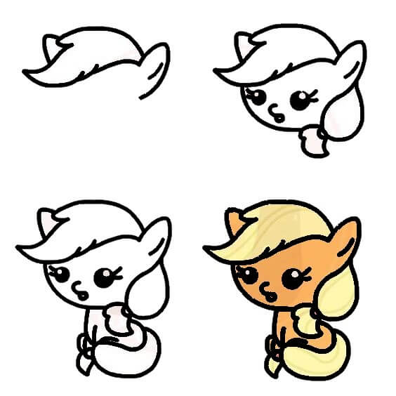 Desenhos de Applejack (2)