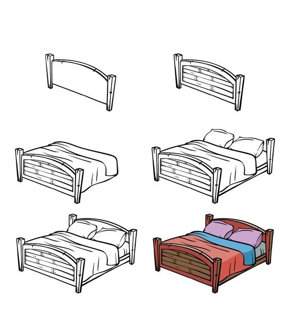 Desenhos de Cama (1)