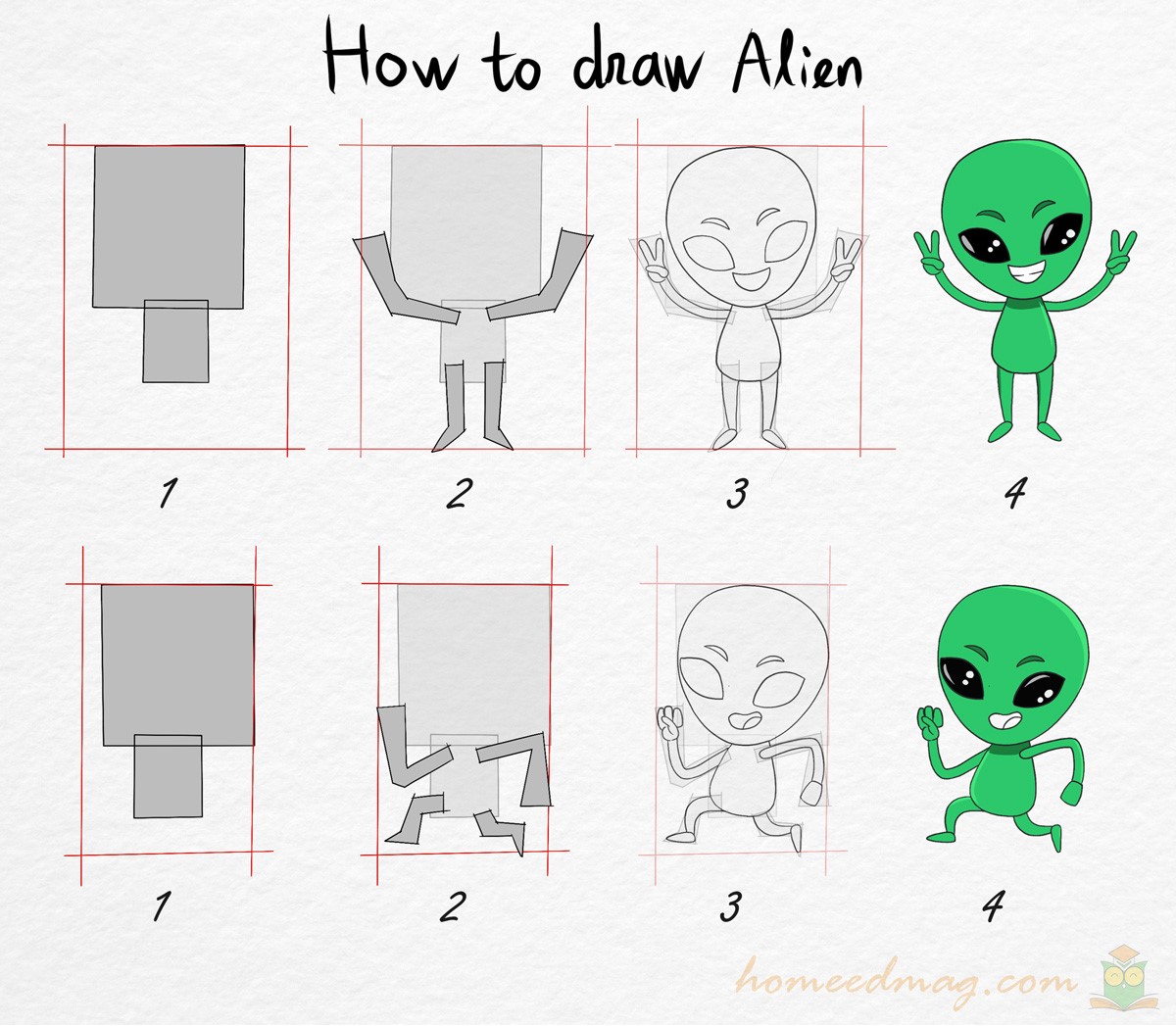 Desenhos de Corrida alienígena
