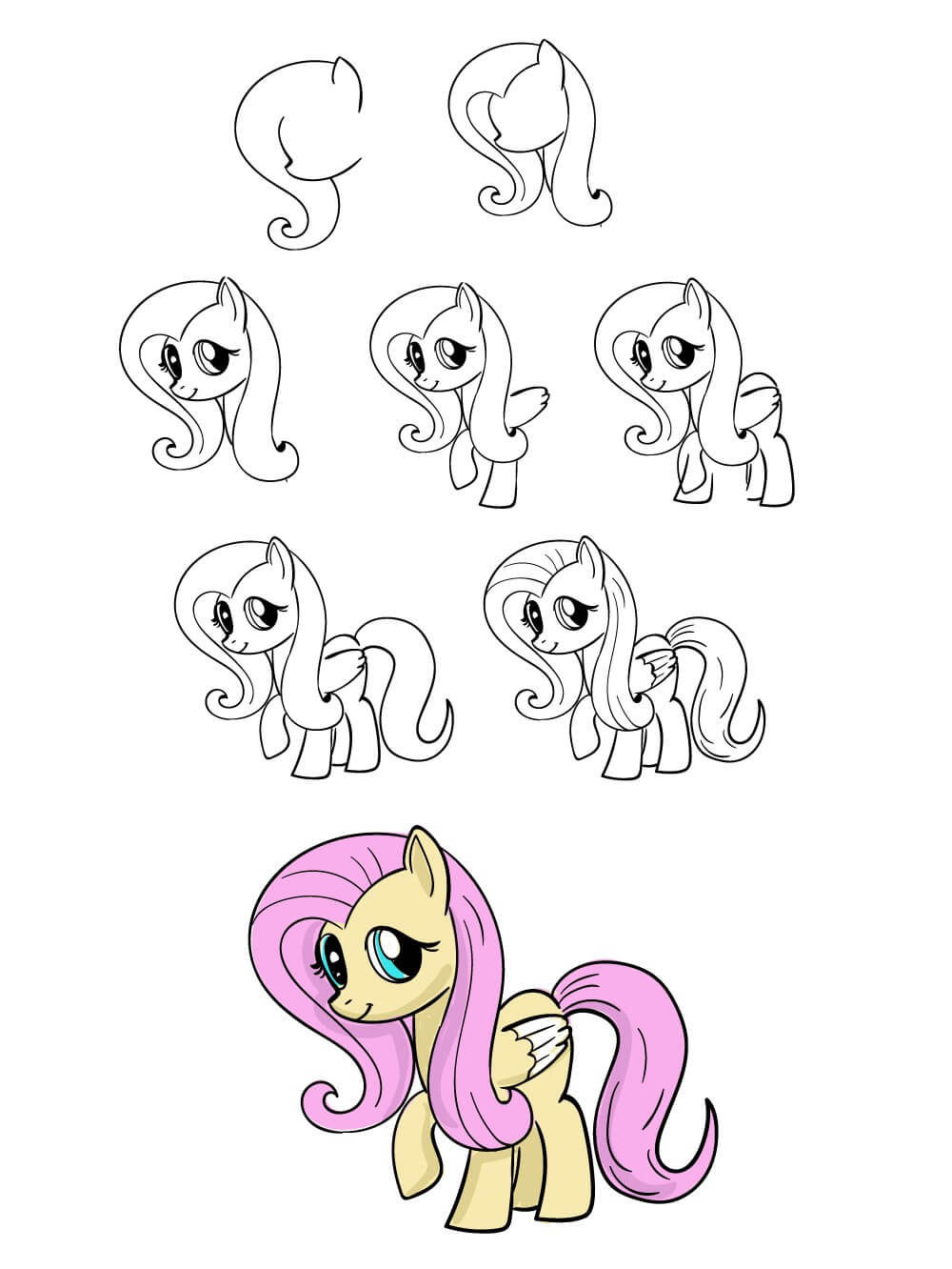 Desenhos de Fluttershy (1)