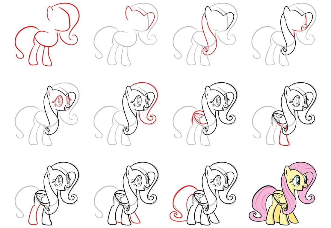 Desenhos de Fluttershy (3)