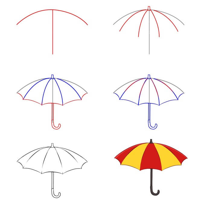 Desenhos de Guarda-chuva perfeito