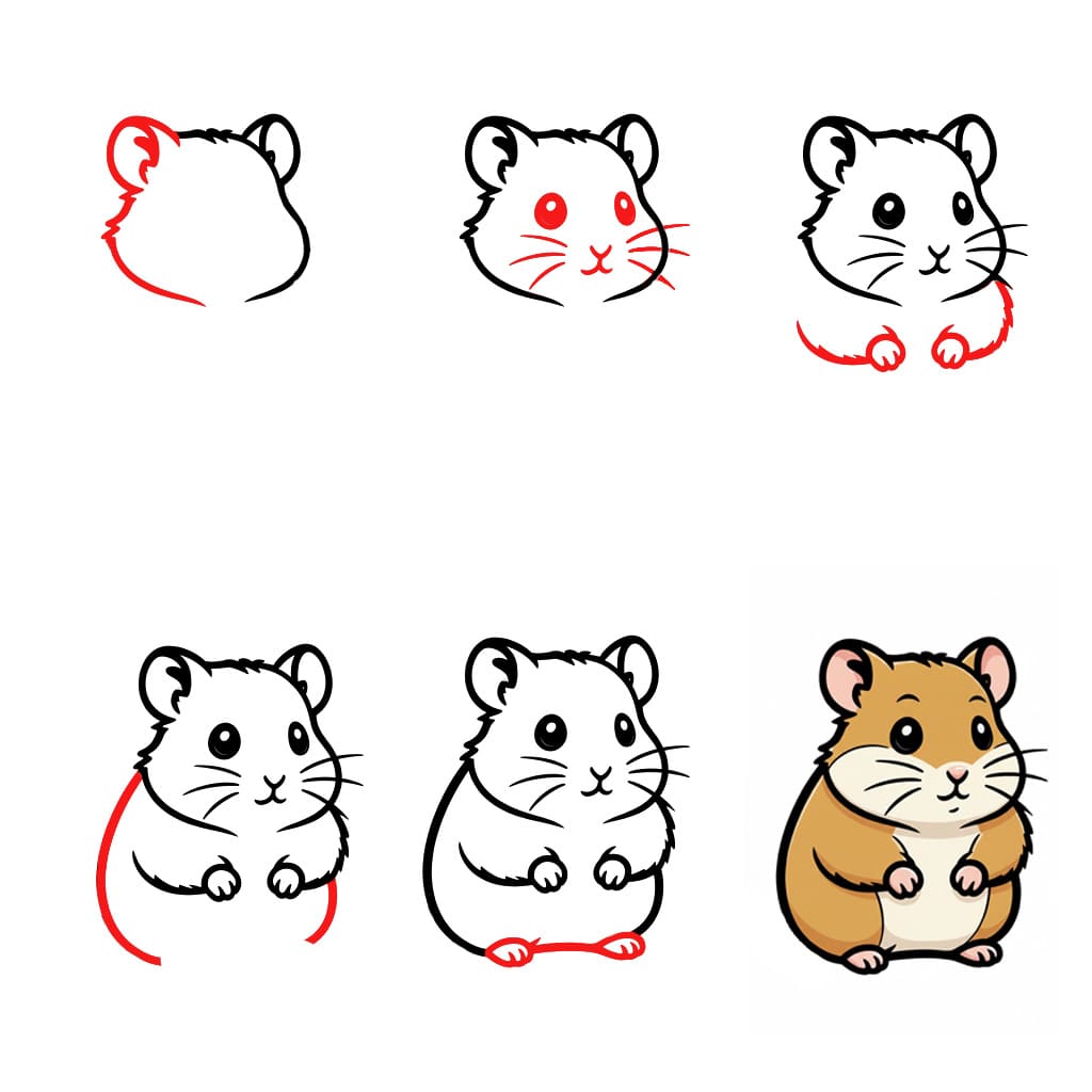 Desenhos de Hamster livre