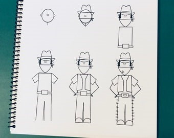 Desenhos de Ideia de cowboy 5