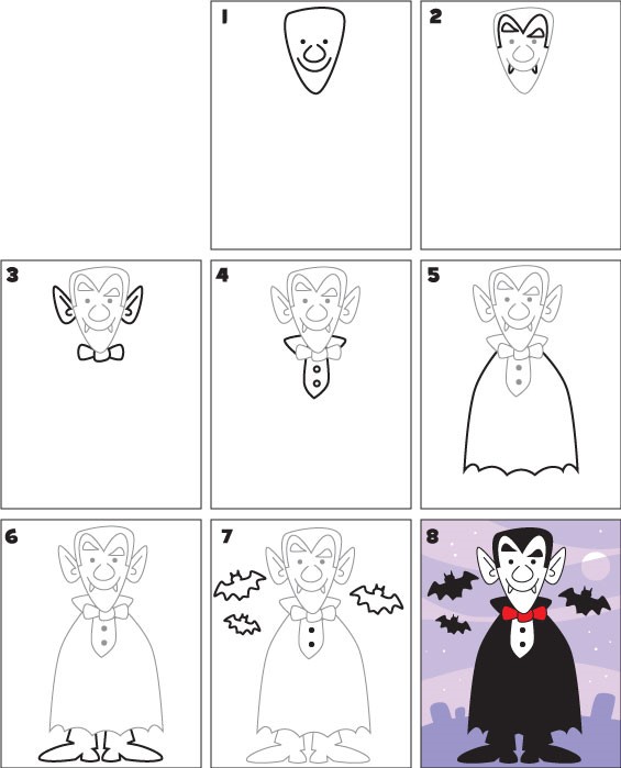 Desenhos de Ideia de vampiro 3