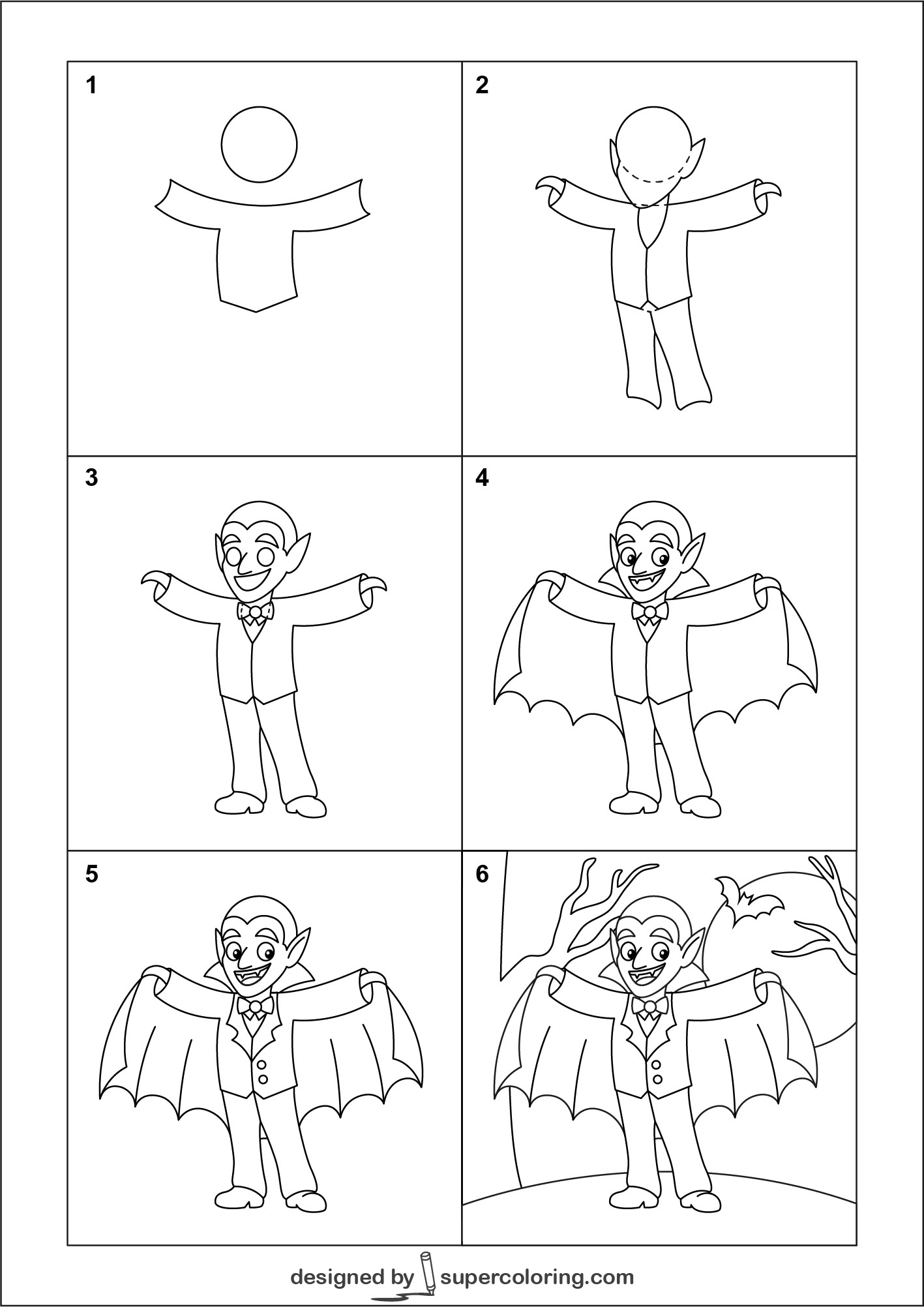 Desenhos de Ideia de vampiro 9