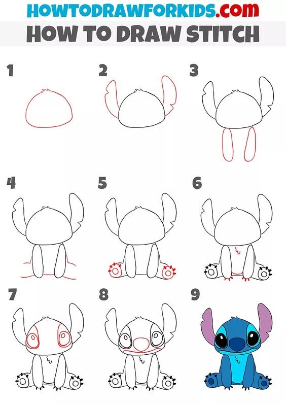 Desenhos de Ideias de Stitch  1