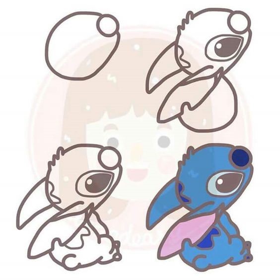 Desenhos de Ideias de Stitch  2