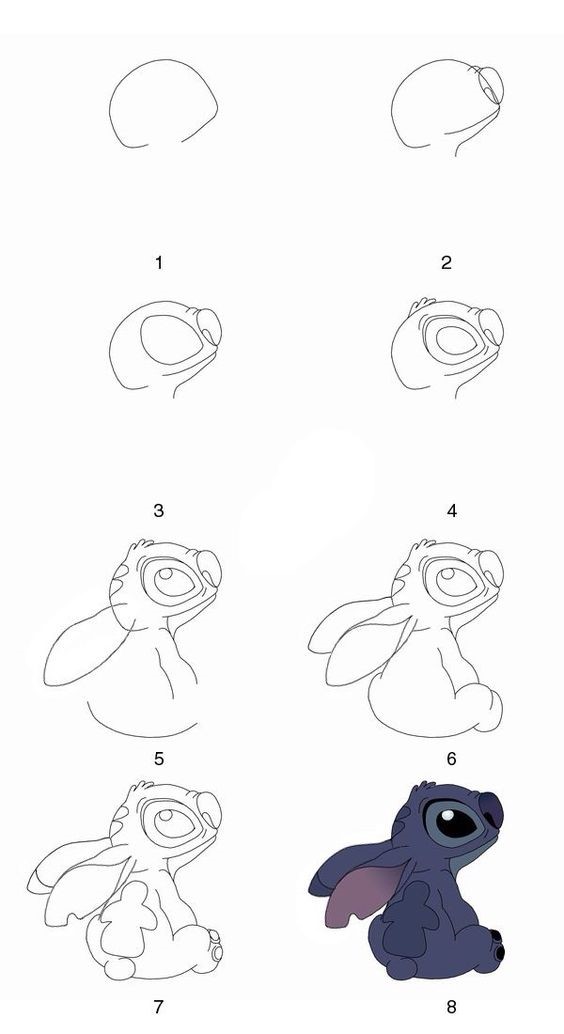 Desenhos de Ideias de Stitch  3