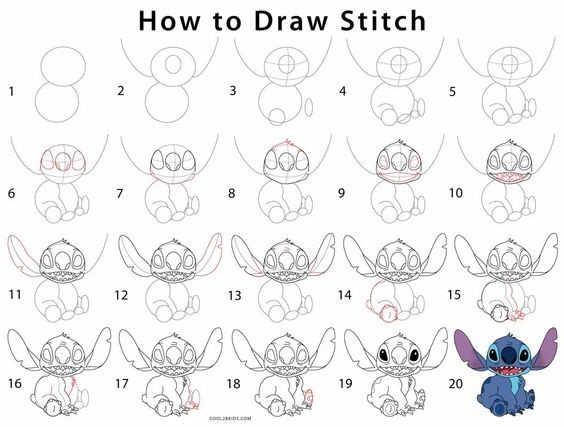 Desenhos de Ideias de Stitch  6