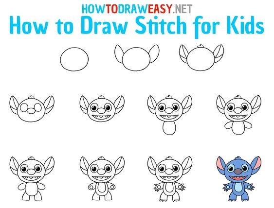 Desenhos de Stitch