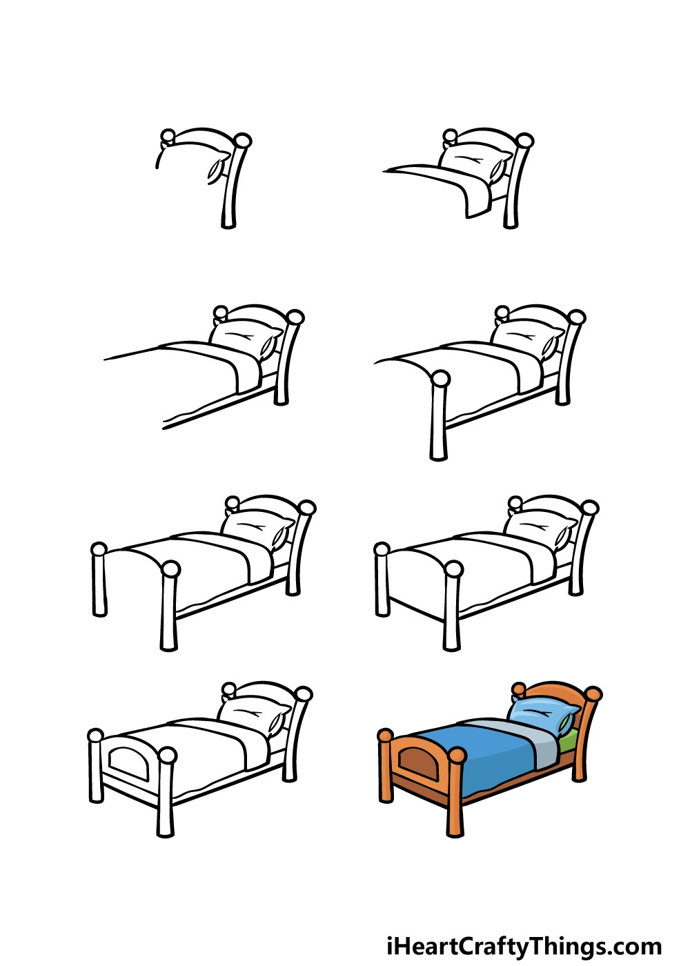 Desenhos de Ideias para cama 4