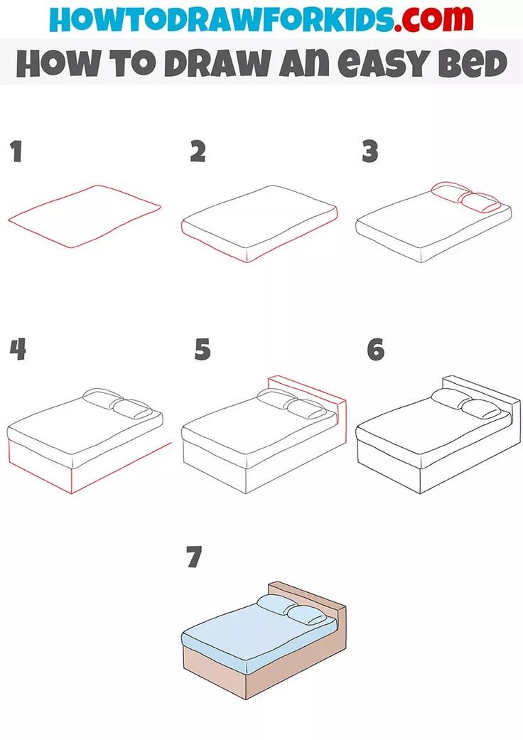 Desenhos de Ideias para cama 5