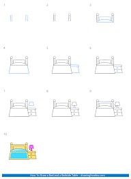 Desenhos de Ideias para cama 8