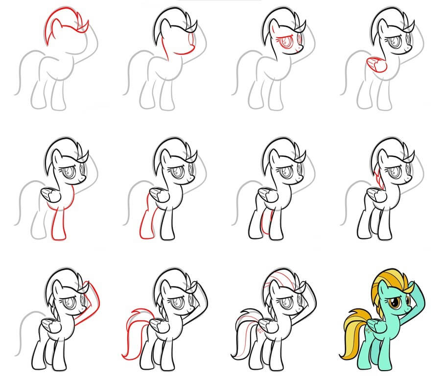 Desenhos de Lightning Dust