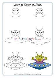 Desenhos de Mosca alienígena