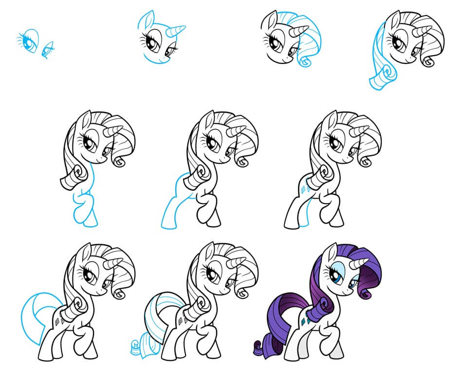 Desenhos de Rarity (1)