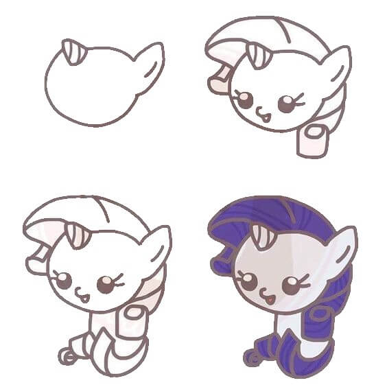 Desenhos de Rarity (6)
