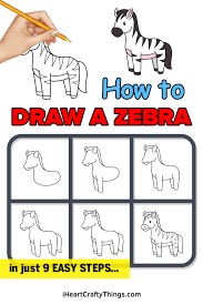 Desenhos de Zebra básico