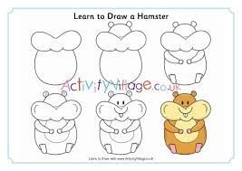 Desenhos de Hamster pequeno