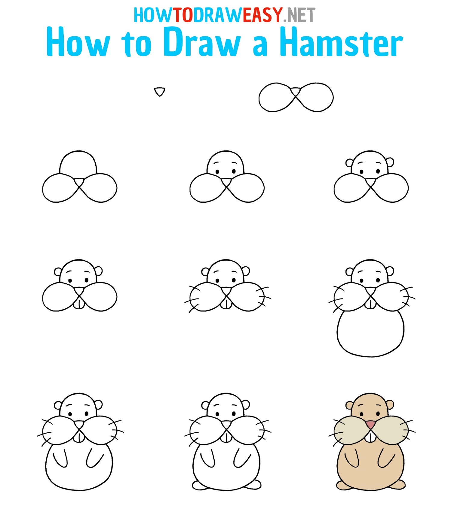 Desenhos de Um hamster