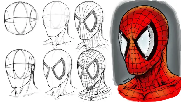 Desenhos de Homem-Aranha grátis
