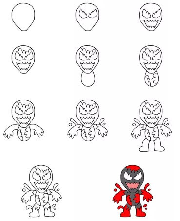 Desenhos de Homem-Aranha para crianças