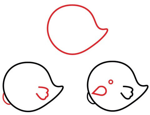Desenhos de Pombinha fofa