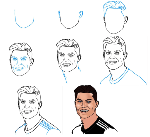 Desenhos de Ronaldo Sorriso