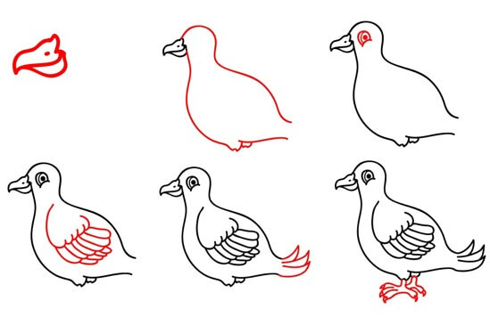 Desenhos de Uma pomba