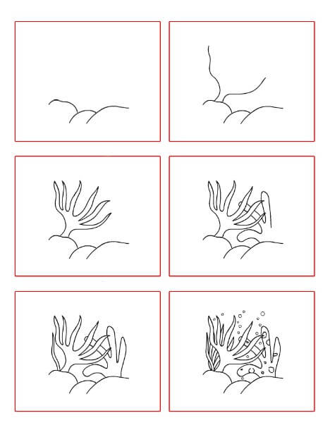 Desenhos de Alcionácea coral