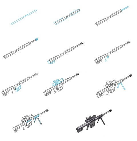 Desenhos de Arma Barrett